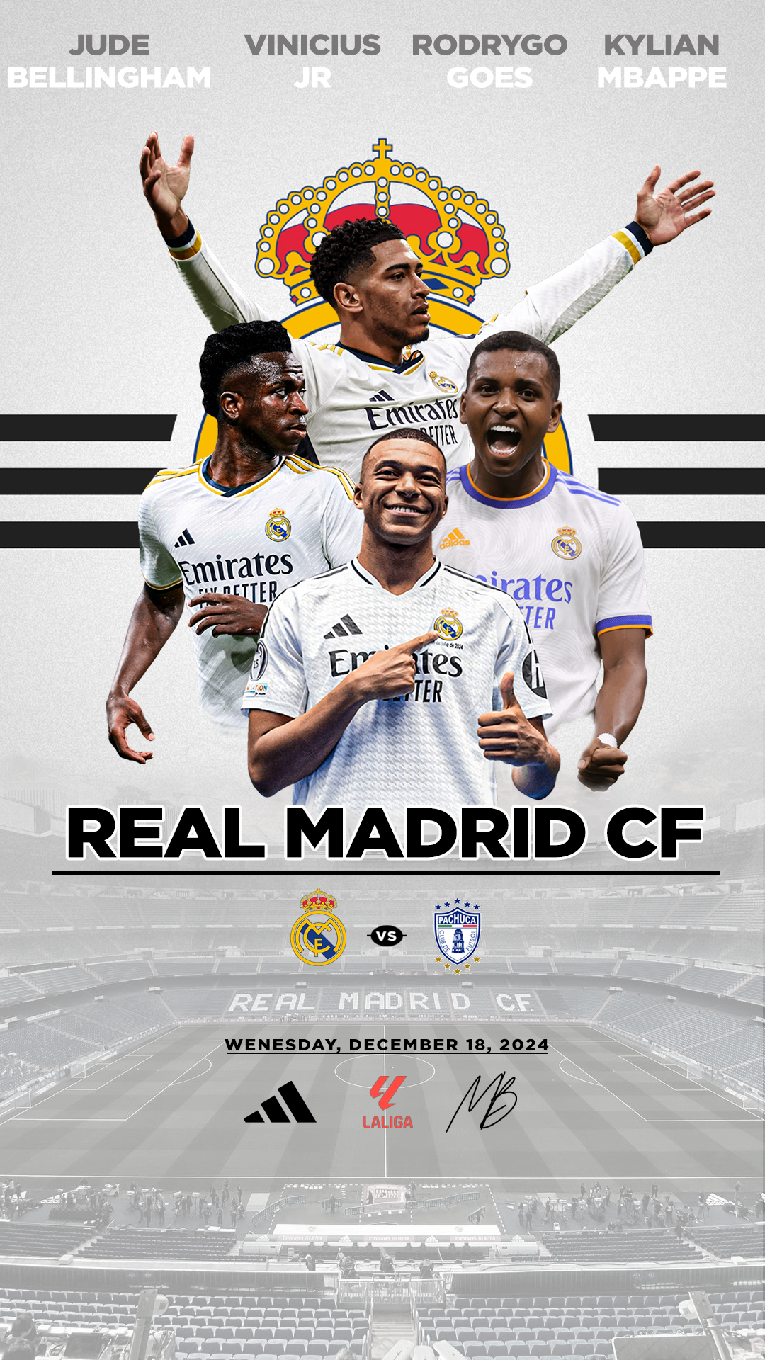 Affiche Real Madrid CF